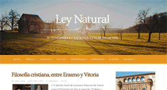 Desktop Screenshot of leynatural.es